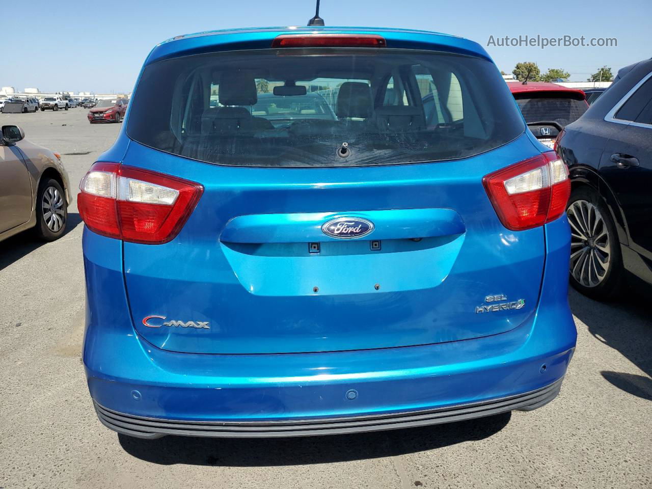 2013 Ford C-max Sel Blue vin: 1FADP5BU4DL510792