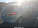 2013 Ford C-max Hybrid Sel Light Blue vin: 1FADP5BU4DL515281