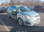 2013 Ford C-max Hybrid Sel Light Blue vin: 1FADP5BU4DL515281