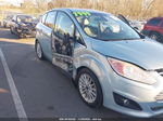 2013 Ford C-max Hybrid Sel Light Blue vin: 1FADP5BU4DL515281