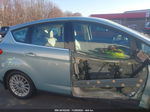 2013 Ford C-max Hybrid Sel Light Blue vin: 1FADP5BU4DL515281