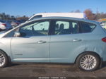 2013 Ford C-max Hybrid Sel Light Blue vin: 1FADP5BU4DL515281