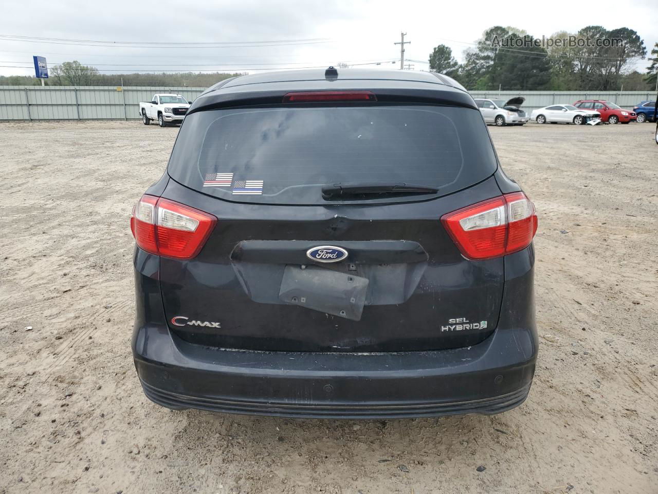 2013 Ford C-max Sel Black vin: 1FADP5BU4DL520416