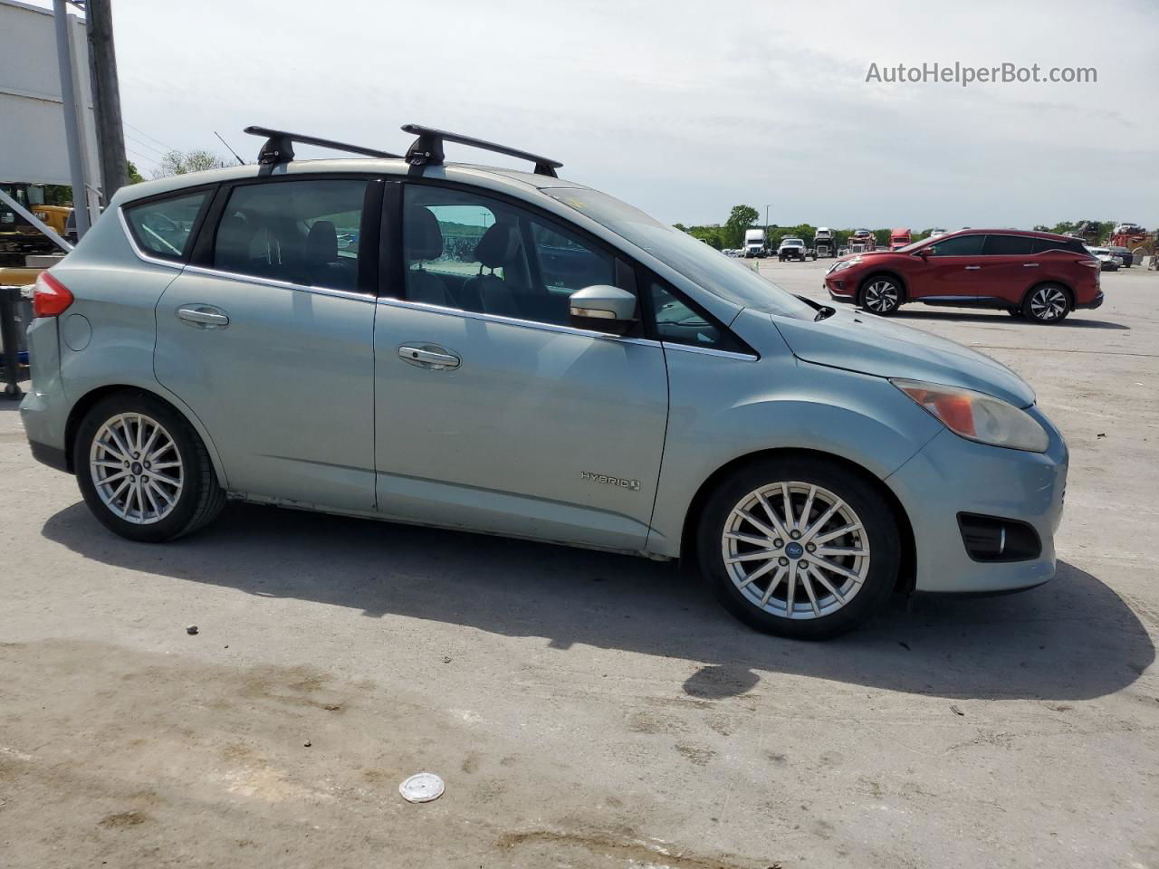 2013 Ford C-max Sel Turquoise vin: 1FADP5BU4DL524188