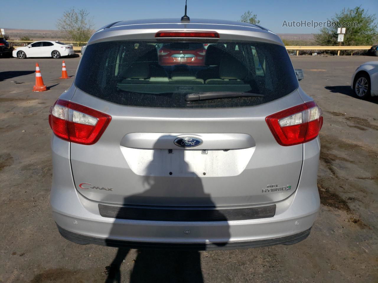 2013 Ford C-max Sel Серебряный vin: 1FADP5BU4DL541024