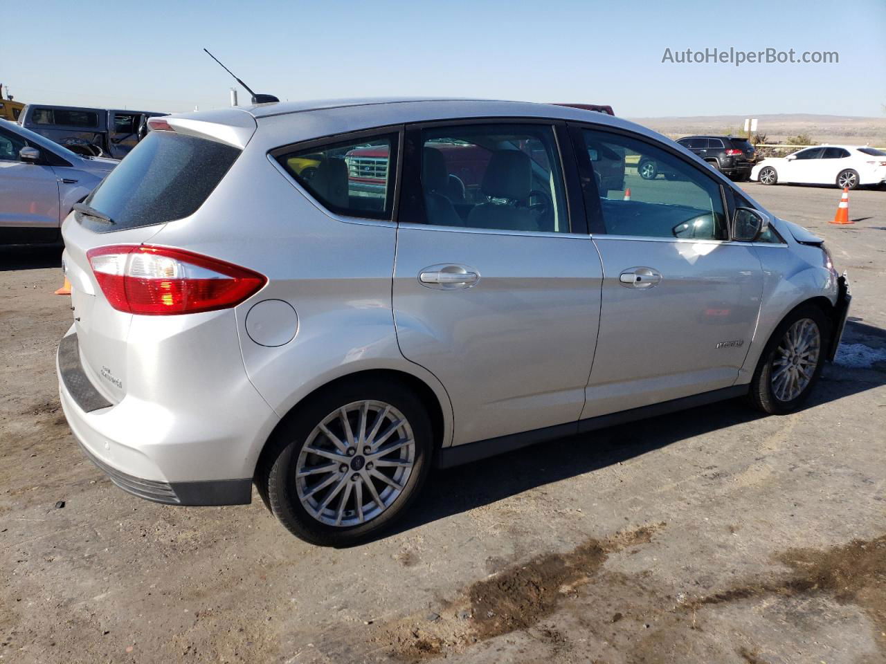 2013 Ford C-max Sel Серебряный vin: 1FADP5BU4DL541024