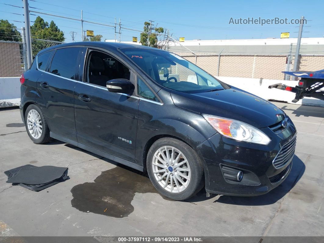 2013 Ford C-max Hybrid Sel Black vin: 1FADP5BU4DL554744