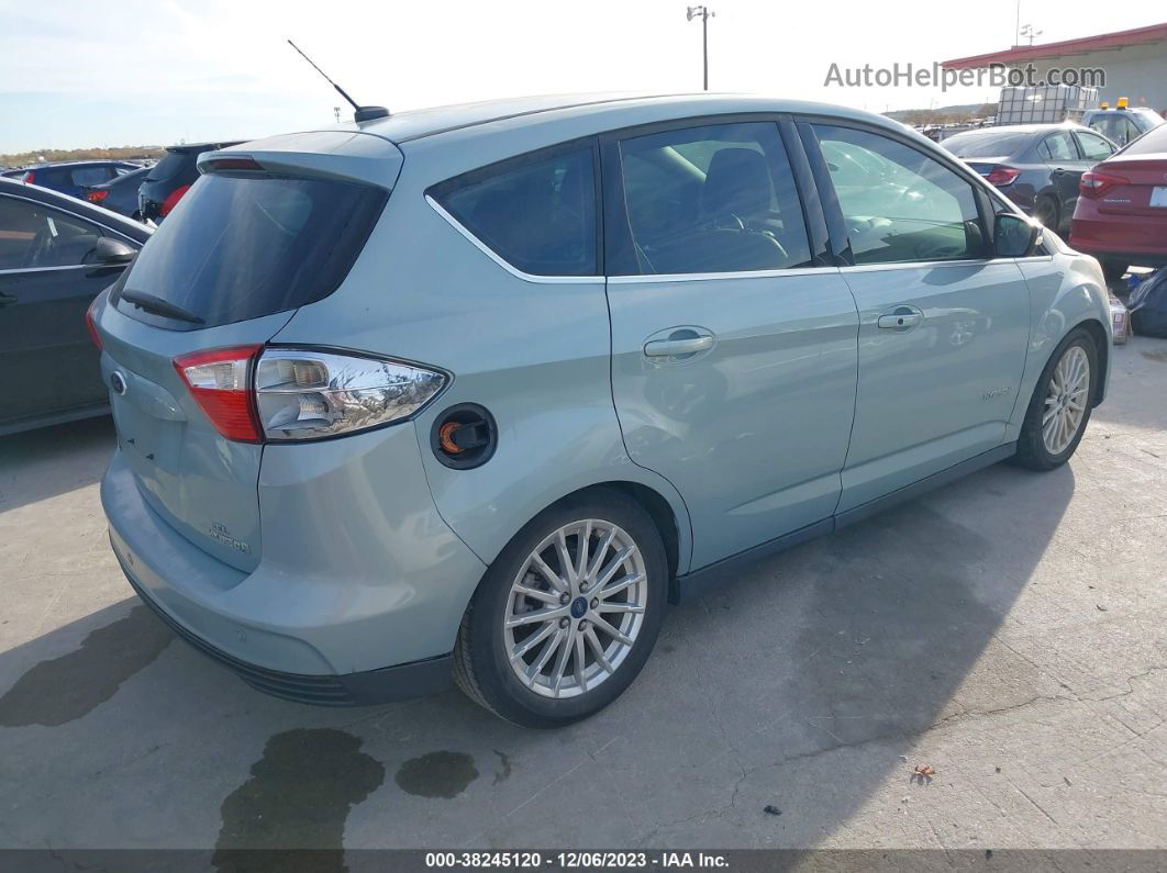 2014 Ford C-max Hybrid Sel Green vin: 1FADP5BU4EL506422