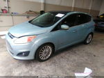 2013 Ford C-max Hybrid Sel Светло-синий vin: 1FADP5BU5DL508842