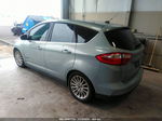 2013 Ford C-max Hybrid Sel Light Blue vin: 1FADP5BU5DL508842