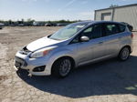 2013 Ford C-max Sel Silver vin: 1FADP5BU5DL553389