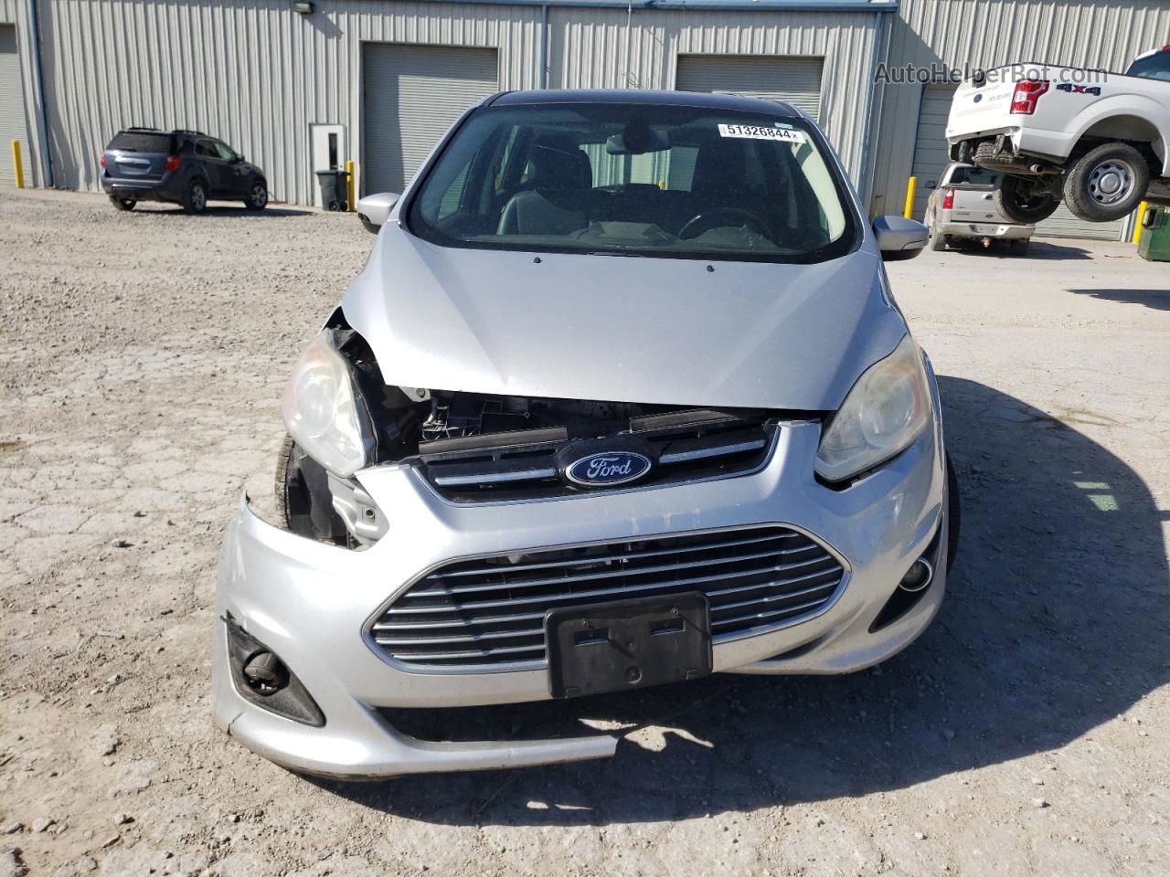 2013 Ford C-max Sel Silver vin: 1FADP5BU5DL553389