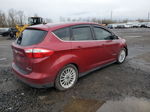 2014 Ford C-max Sel Burgundy vin: 1FADP5BU5EL515582