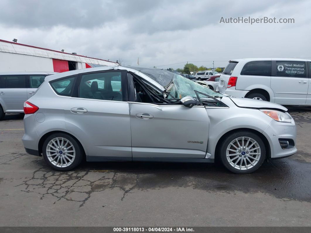 2013 Ford C-max Hybrid Sel Silver vin: 1FADP5BU6DL503794