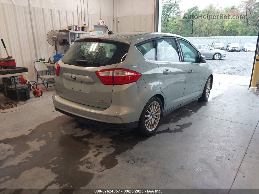 2013 Ford C-max Hybrid Sel Silver vin: 1FADP5BU6DL511149