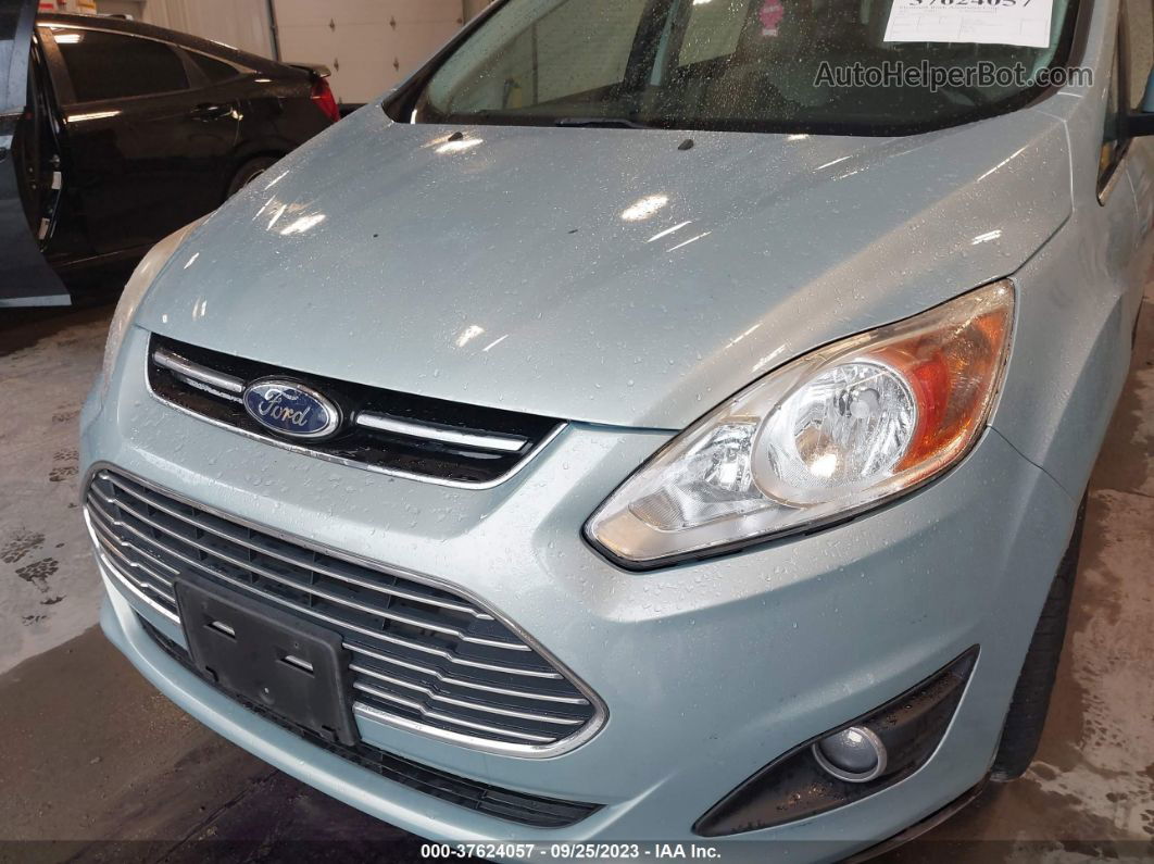 2013 Ford C-max Hybrid Sel Silver vin: 1FADP5BU6DL511149