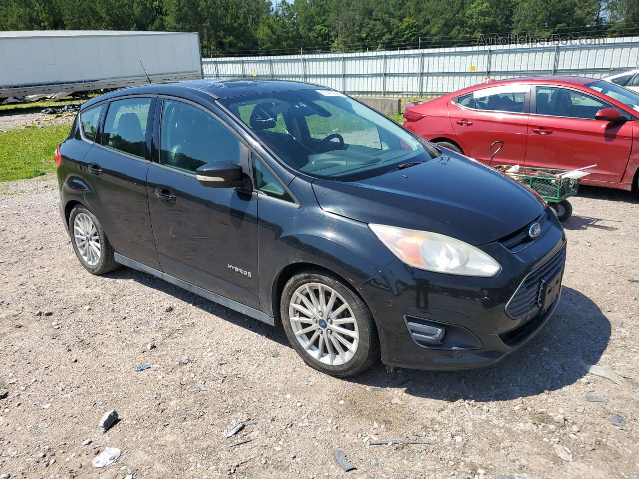 2013 Ford C-max Sel Black vin: 1FADP5BU6DL514519