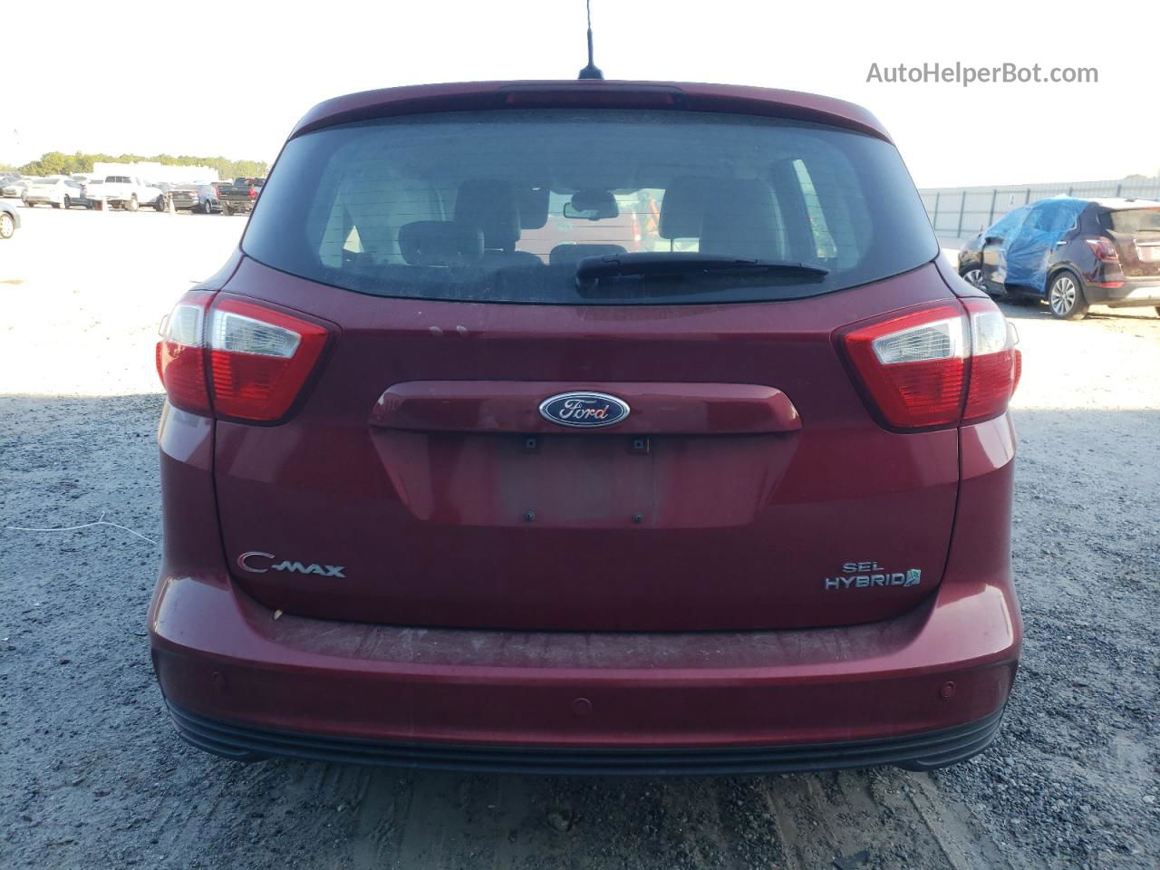 2013 Ford C-max Sel Бордовый vin: 1FADP5BU6DL530087