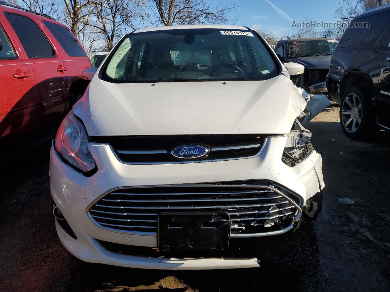 2013 Ford C-max Sel Белый vin: 1FADP5BU6DL538903