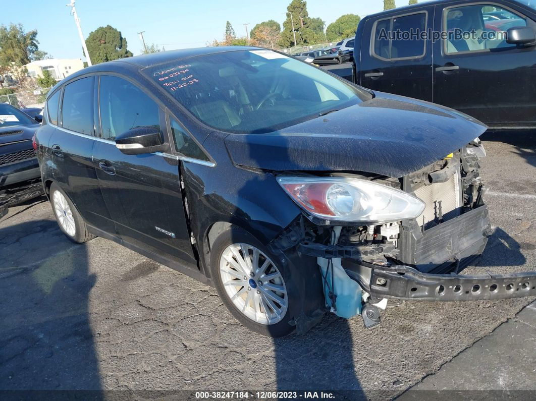 2013 Ford C-max Hybrid Sel Black vin: 1FADP5BU6DL542952