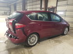 2014 Ford C-max Sel Burgundy vin: 1FADP5BU6EL506325