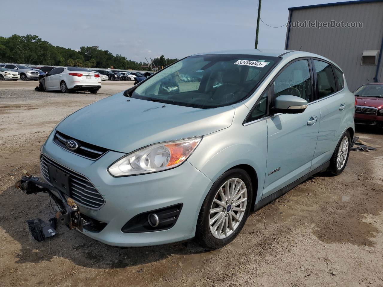 2014 Ford C-max Sel Синий vin: 1FADP5BU6EL507250