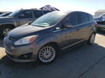 2014 Ford C-max Sel Gray vin: 1FADP5BU6EL515428