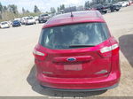 2013 Ford C-max Hybrid Sel Burgundy vin: 1FADP5BU7DL513217