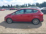 2013 Ford C-max Hybrid Sel Burgundy vin: 1FADP5BU7DL513217