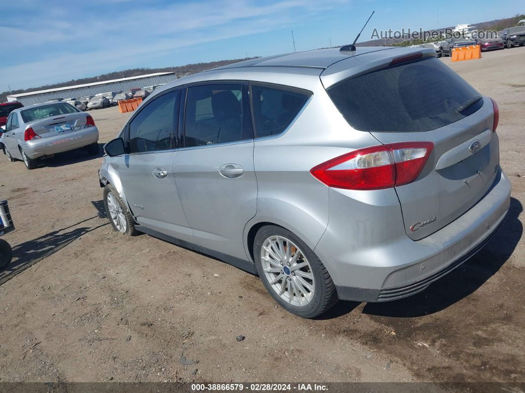 2013 Ford C-max Hybrid Sel Silver vin: 1FADP5BU7DL525464