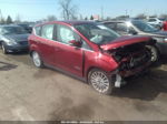 2013 Ford C-max Hybrid Sel Maroon vin: 1FADP5BU7DL527764