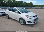 2013 Ford C-max Hybrid Sel White vin: 1FADP5BU7DL538263