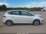 2013 Ford C-max Hybrid Sel White vin: 1FADP5BU7DL538263