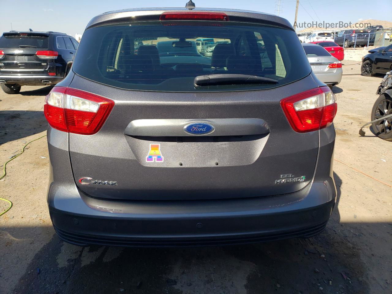 2013 Ford C-max Sel Gray vin: 1FADP5BU7DL546931