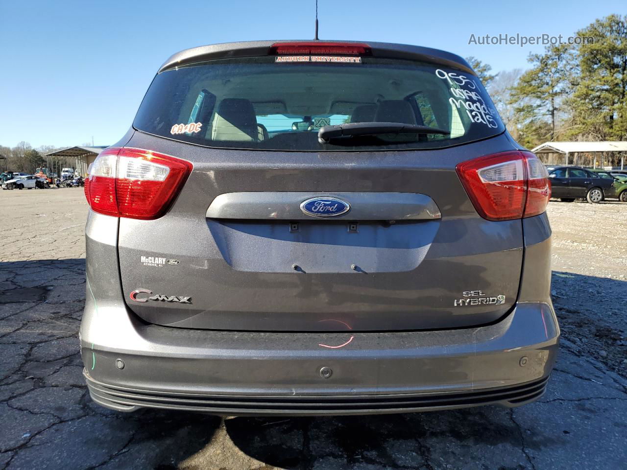 2013 Ford C-max Sel Charcoal vin: 1FADP5BU7DL546976