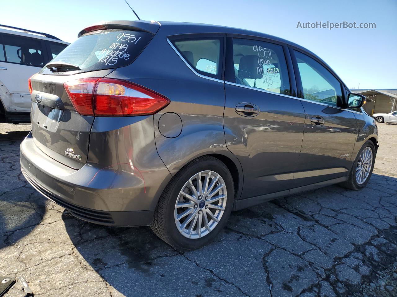 2013 Ford C-max Sel Charcoal vin: 1FADP5BU7DL546976