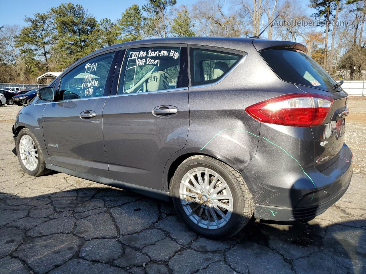 2013 Ford C-max Sel Charcoal vin: 1FADP5BU7DL546976