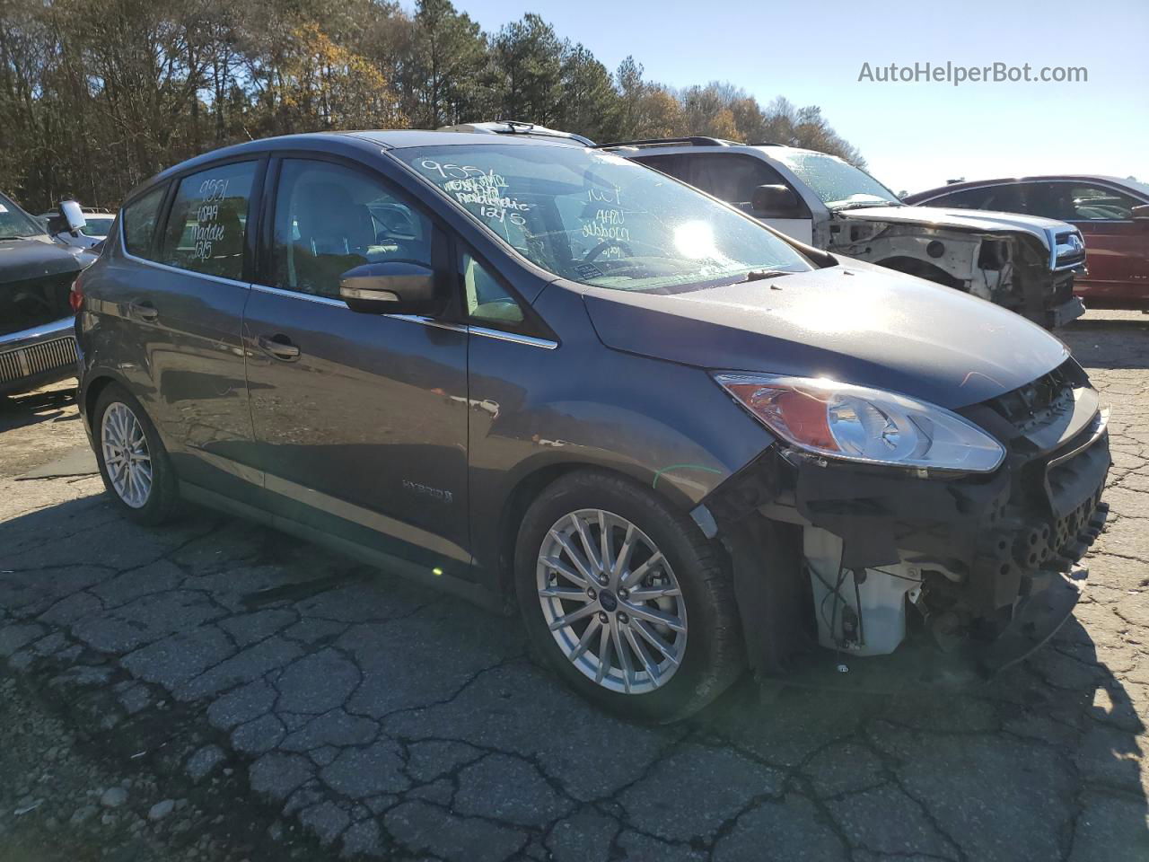 2013 Ford C-max Sel Charcoal vin: 1FADP5BU7DL546976