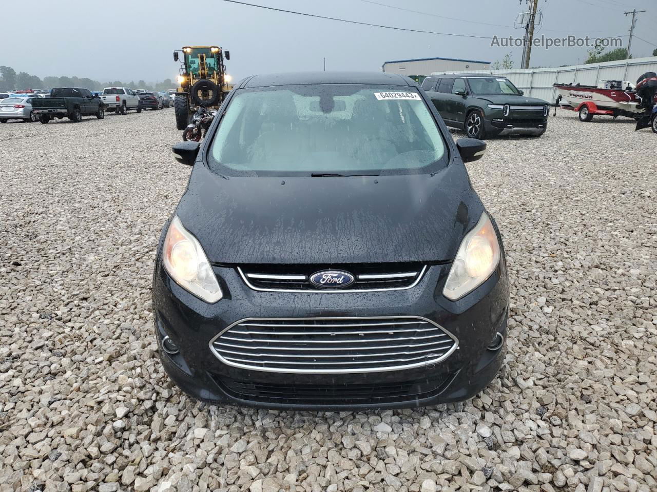 2013 Ford C-max Sel Черный vin: 1FADP5BU7DL554141