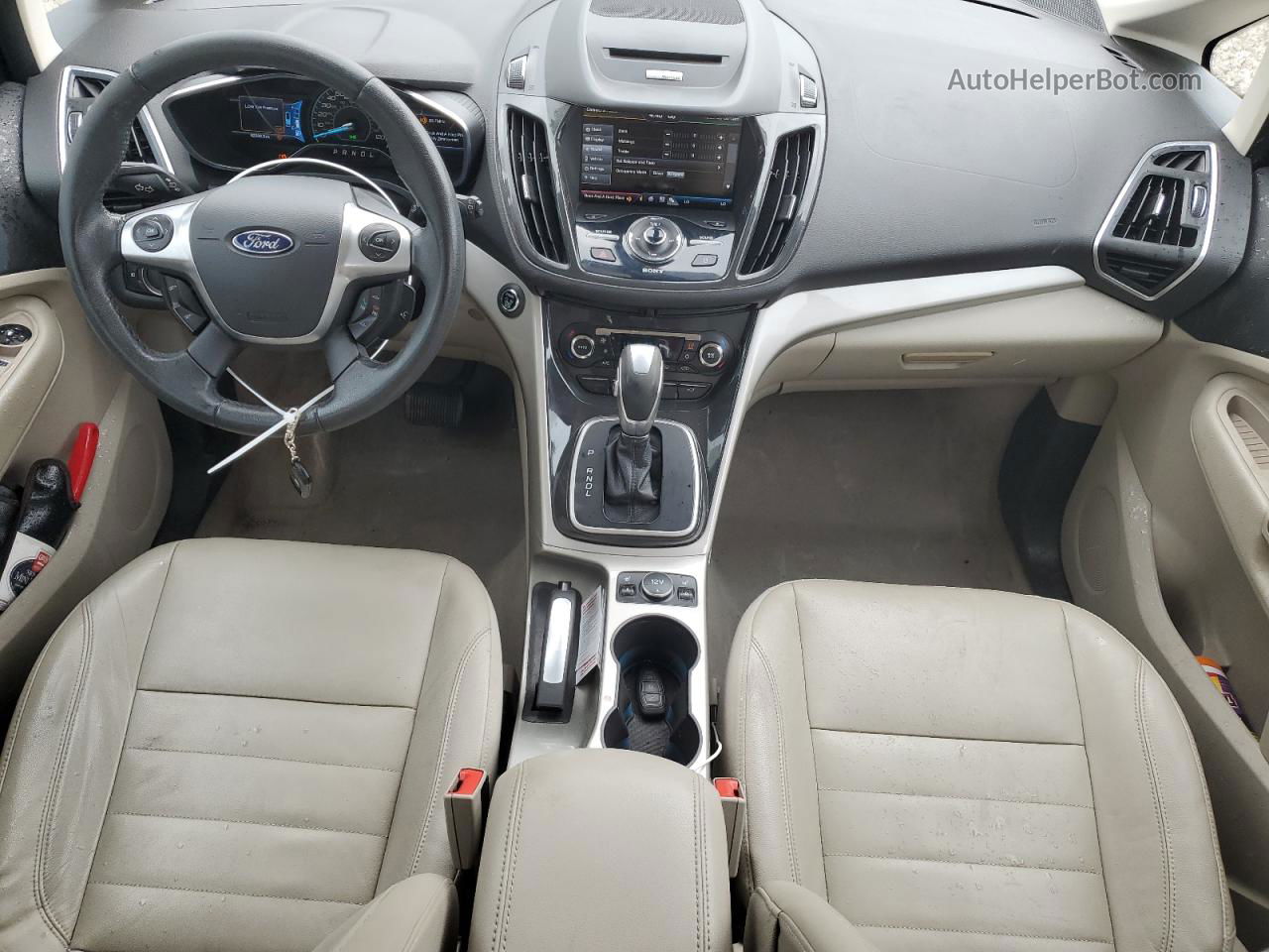 2013 Ford C-max Sel Черный vin: 1FADP5BU7DL554141