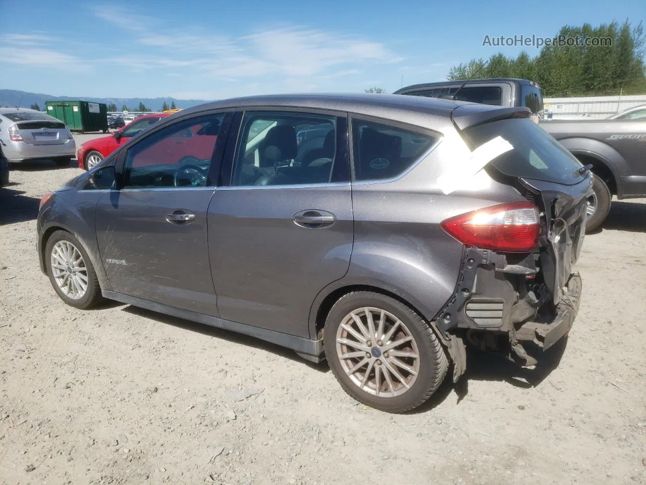 2014 Ford C-max Sel Charcoal vin: 1FADP5BU7EL505491