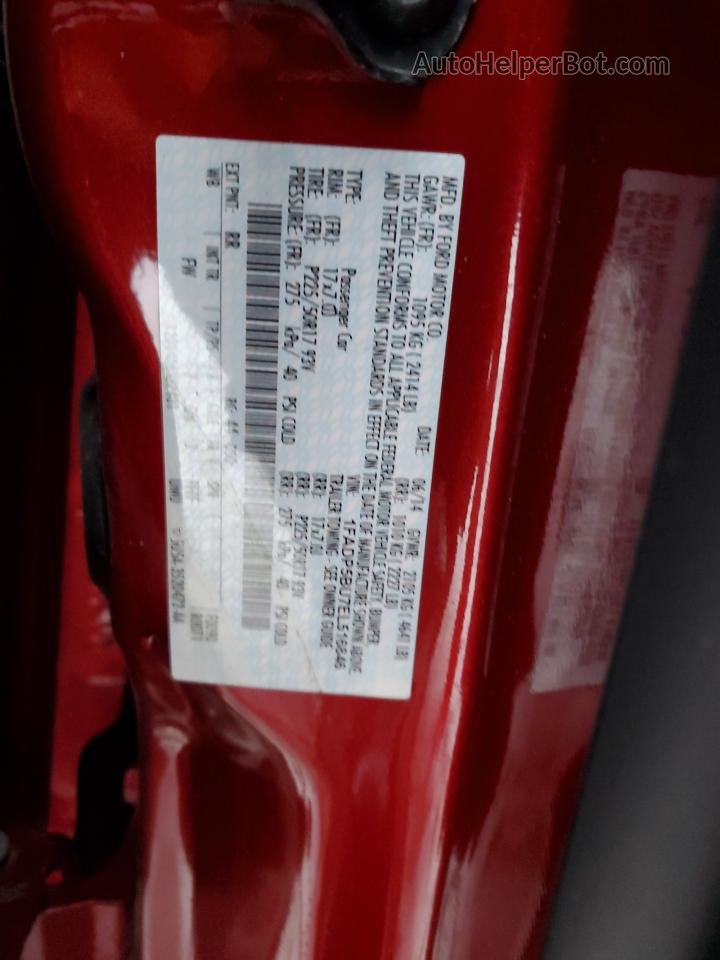 2014 Ford C-max Sel Красный vin: 1FADP5BU7EL516846