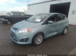 2013 Ford C-max Hybrid Sel Light Blue vin: 1FADP5BU8DL505384