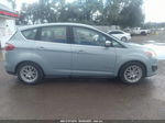 2013 Ford C-max Hybrid Sel Light Blue vin: 1FADP5BU8DL505384