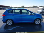 2013 Ford C-max Hybrid Sel Blue vin: 1FADP5BU8DL507913