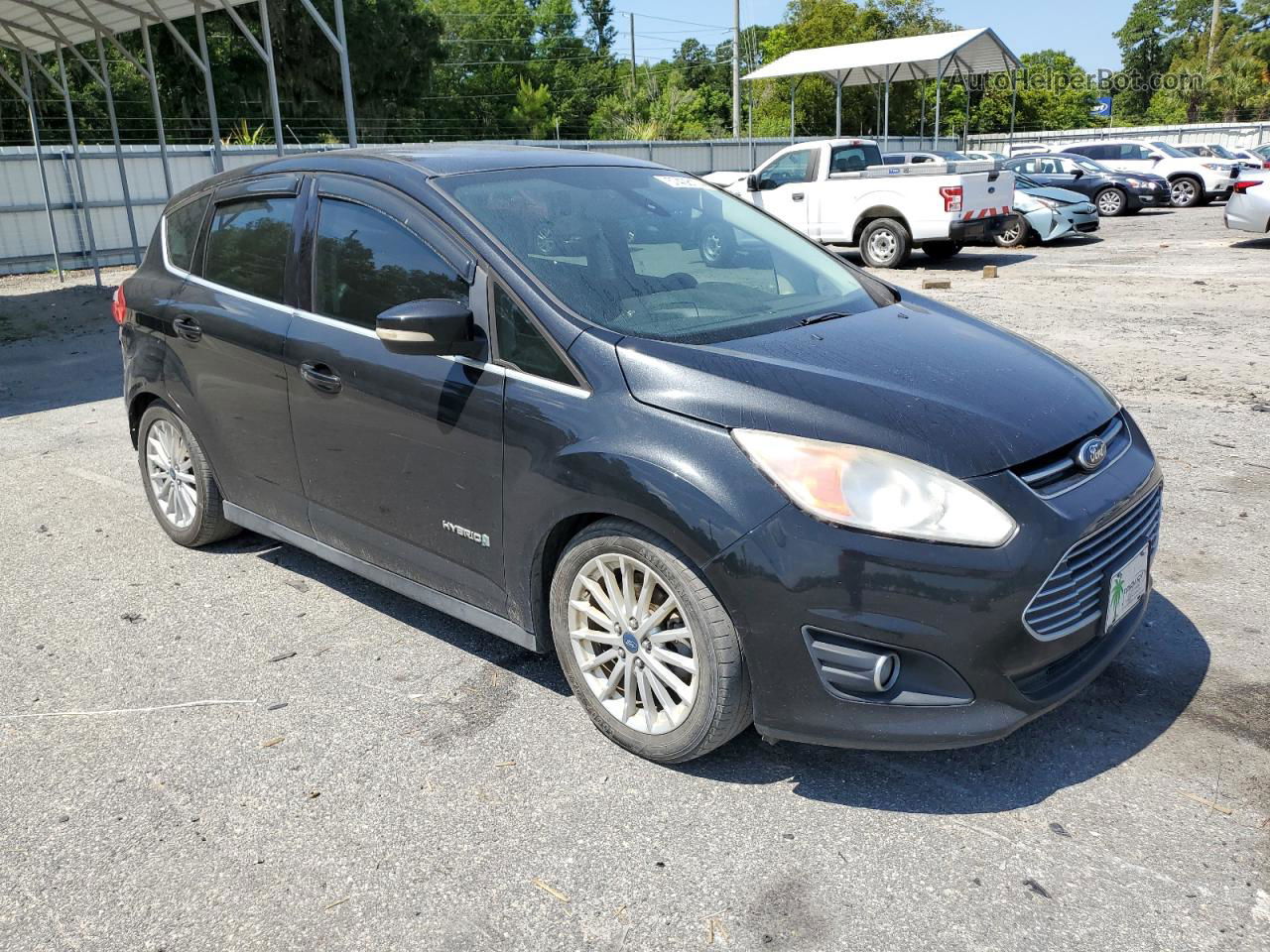 2013 Ford C-max Sel Black vin: 1FADP5BU8DL509628