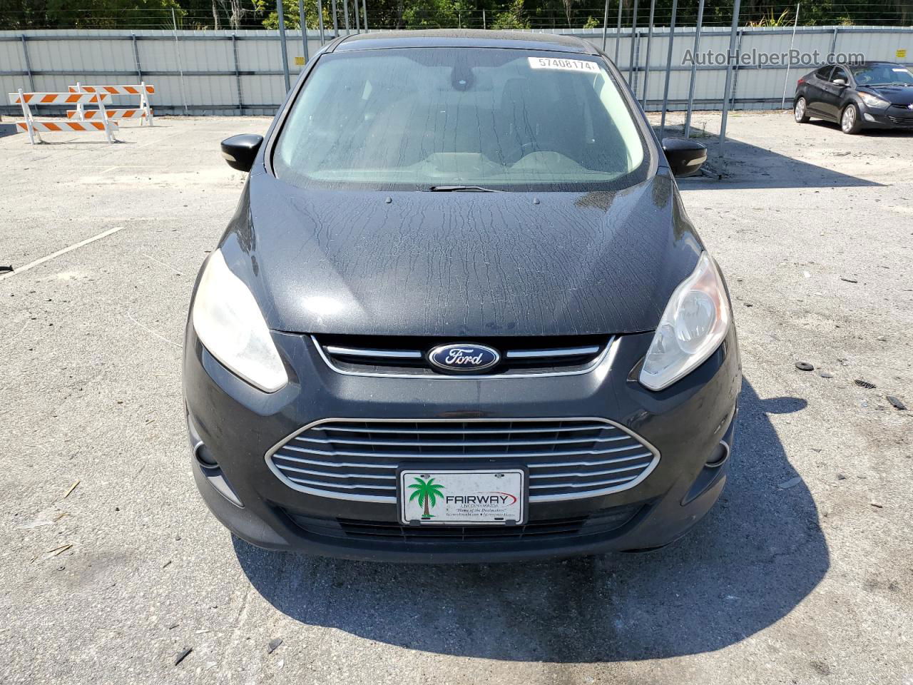 2013 Ford C-max Sel Black vin: 1FADP5BU8DL509628