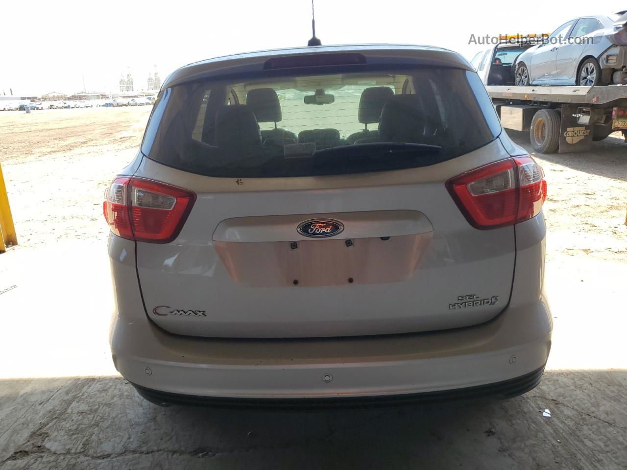 2013 Ford C-max Sel Silver vin: 1FADP5BU8DL512478