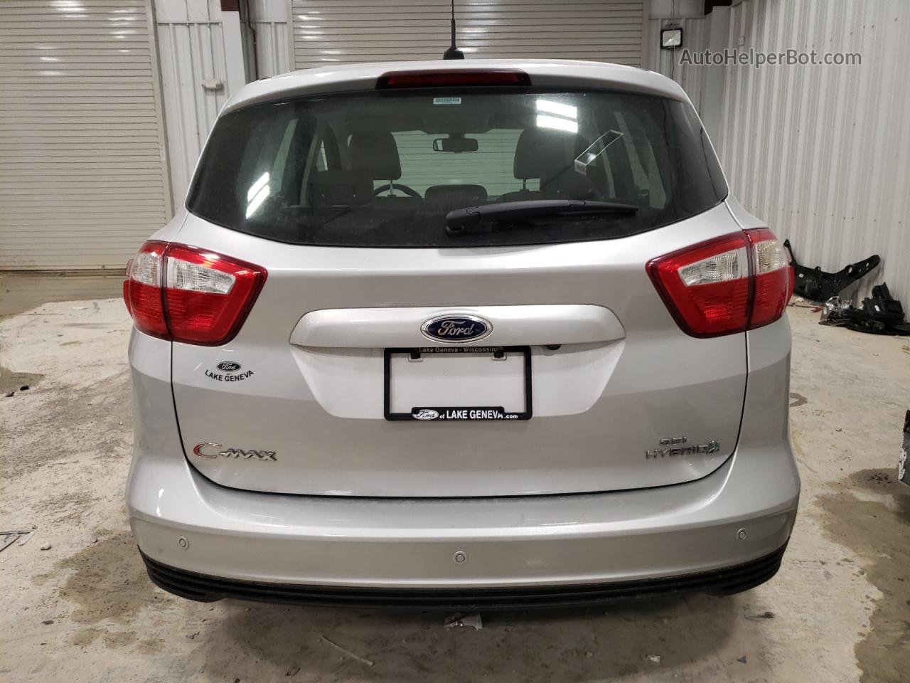 2013 Ford C-max Sel Silver vin: 1FADP5BU8DL520340