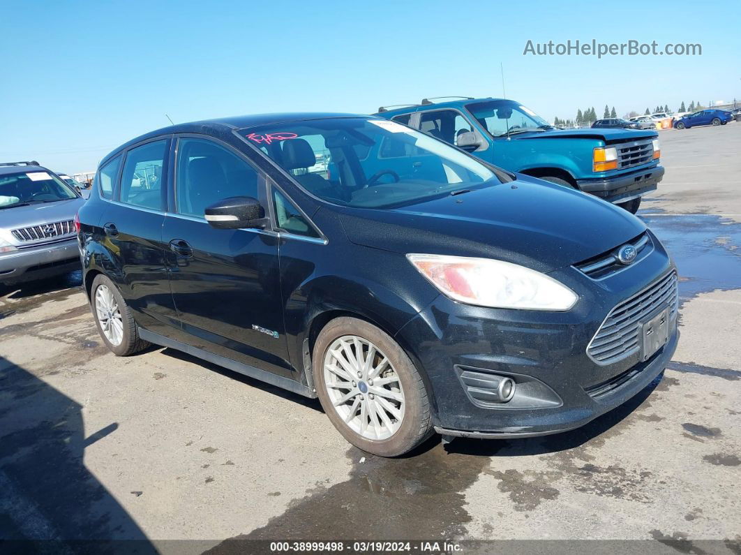 2013 Ford C-max Hybrid Sel Black vin: 1FADP5BU8DL556934